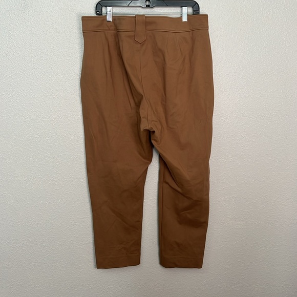 Quince Stretch Ponte Mariner Pants Pecan Size XL - Picture 9 of 9